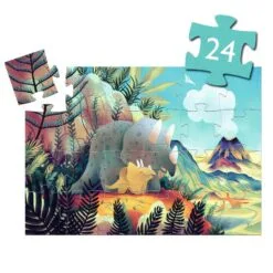 Puzzle silhouette Téo le dino - 24 pièces – Image 3