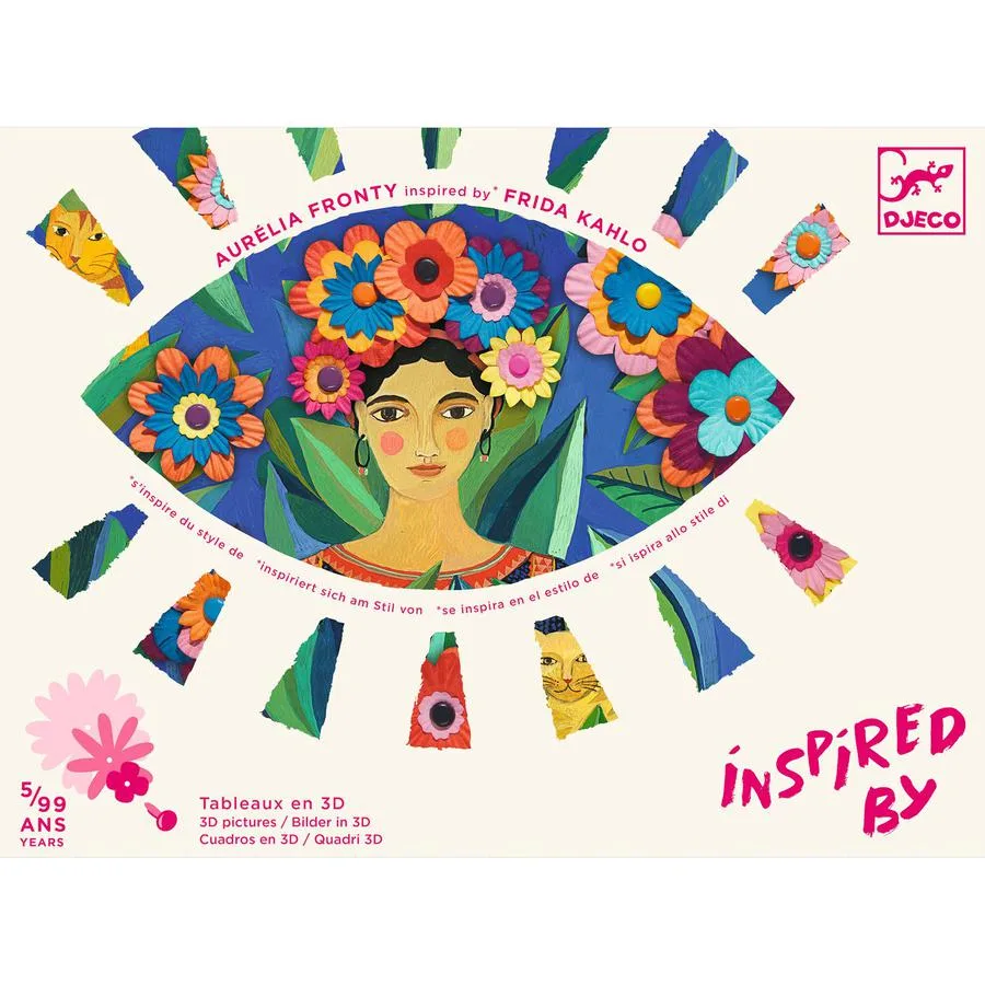 Tableaux en 3D Coyoacan - Inspired by Frida Kahlo – Image 2