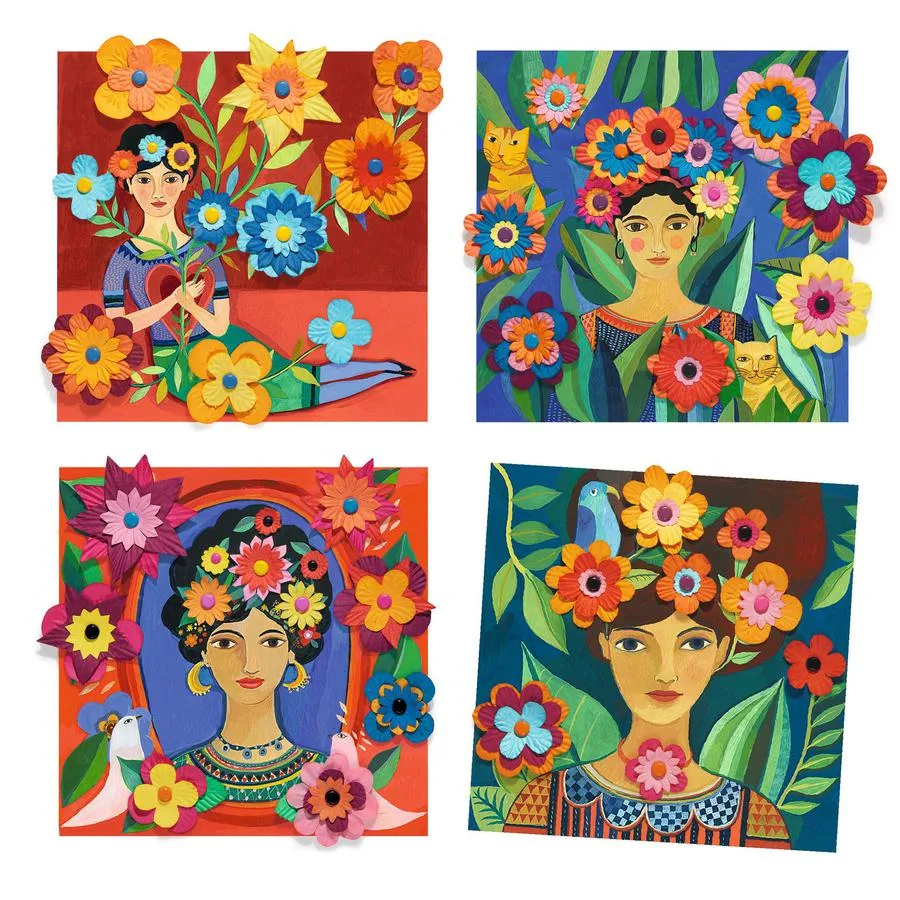 Tableaux en 3D Coyoacan - Inspired by Frida Kahlo – Image 5