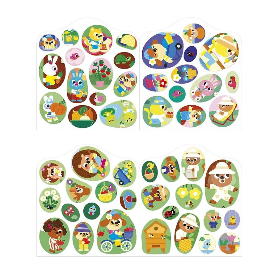 Cahier de Stickers et Décors Le Jardin – Image 4