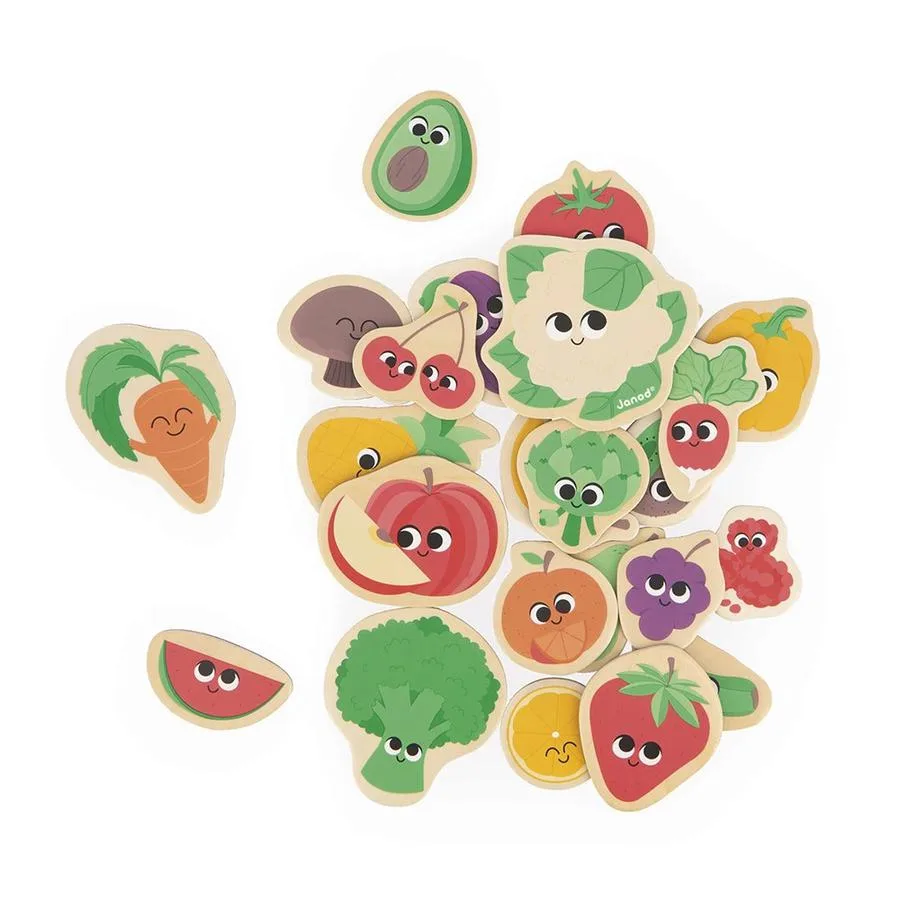 Magnets Fruits et Légumes 24 pièces – Image 2
