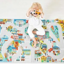 Tapis avec circuit Ville - Cross Roads – Image 3