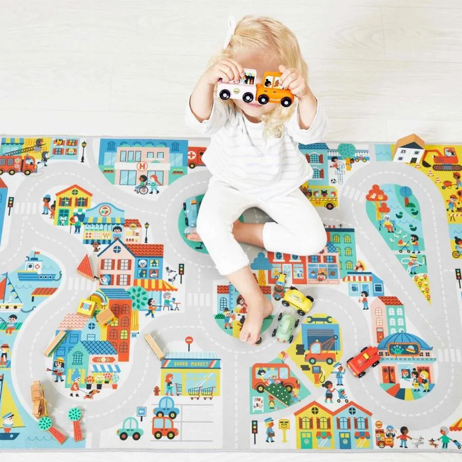 Tapis avec circuit Ville - Cross Roads – Image 3