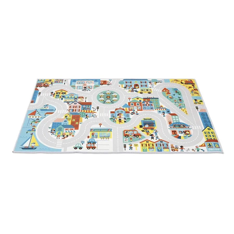 Tapis avec circuit Ville - Cross Roads – Image 5