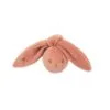 Balle hochet lapin terracotta