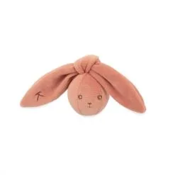 Balle hochet lapin terracotta