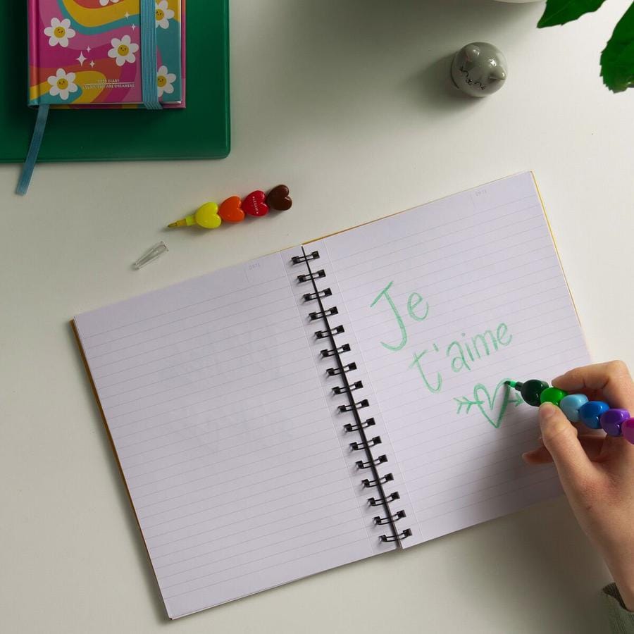 12 crayons de couleur empilables - Dream in Colour – Image 5