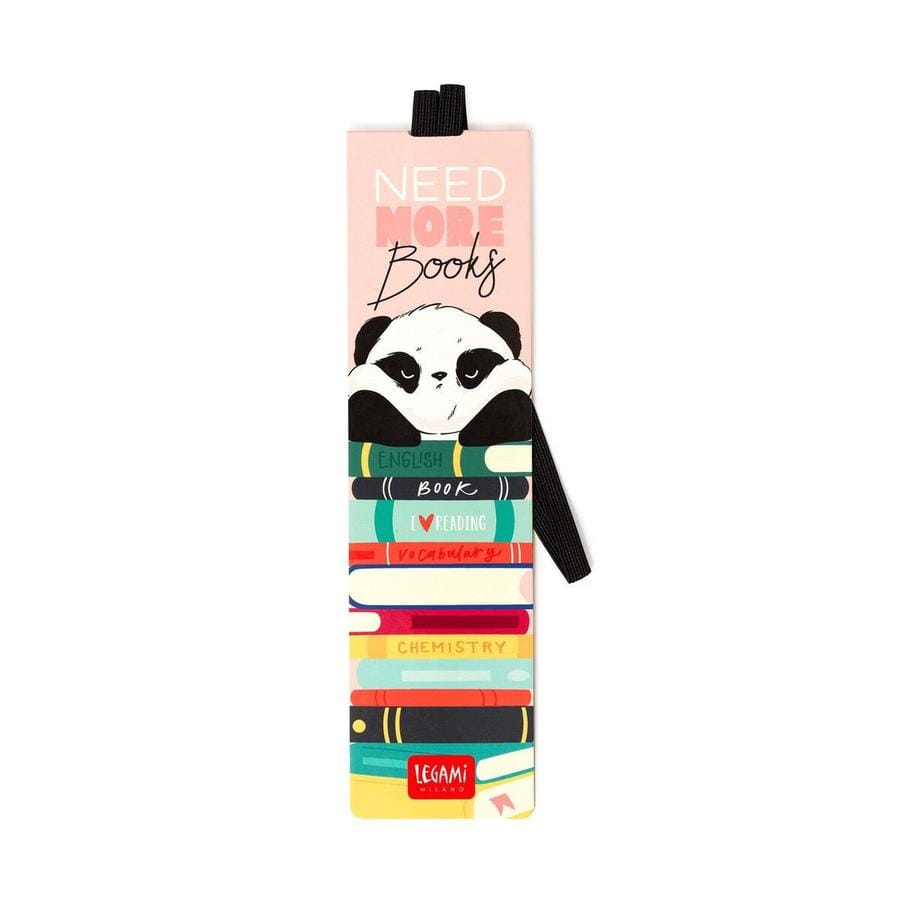 Marque-Pages avec Elastique - Panda