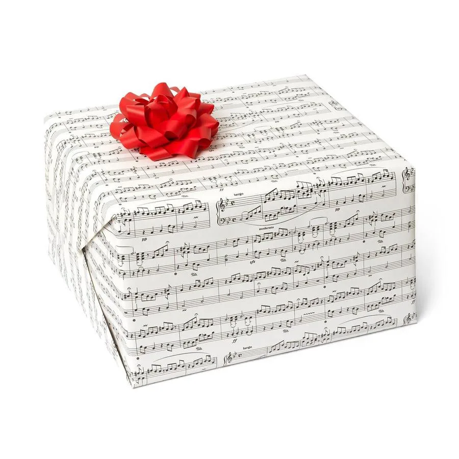 Papier cadeau - Musical Note
