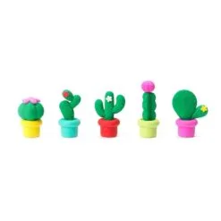 Set de 5 gommes parfumées - CACTUS – Image 3