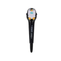 Stylo à encre gel antistress PINGOUIN encore noire