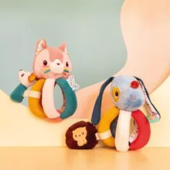 Hochet à poignées Jeanne le chat – Image 2