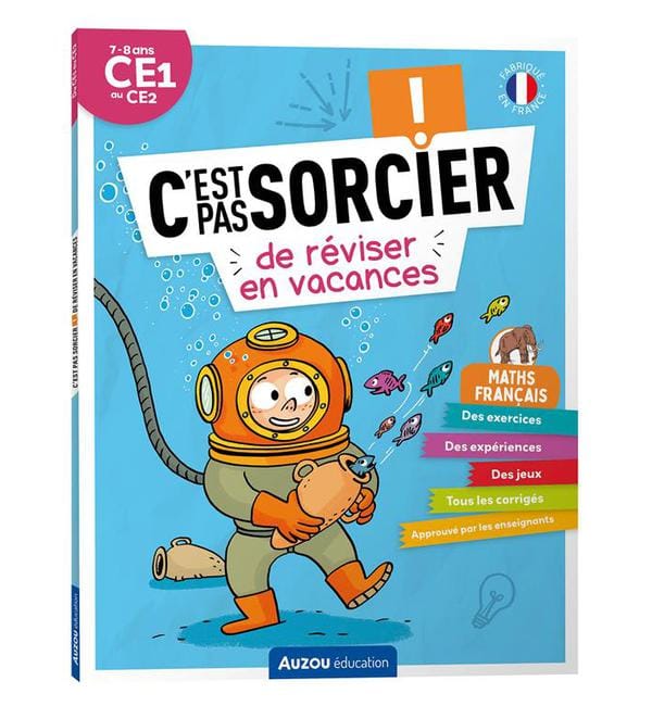 C'est pas sorcier de réviser en vacances du CE1 au CE2