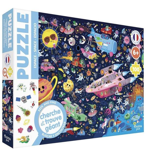 Espace - Puzzle cherche et trouve