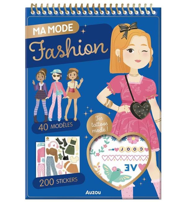 Ma mode Fashion - 40 modèles, 200 stickers