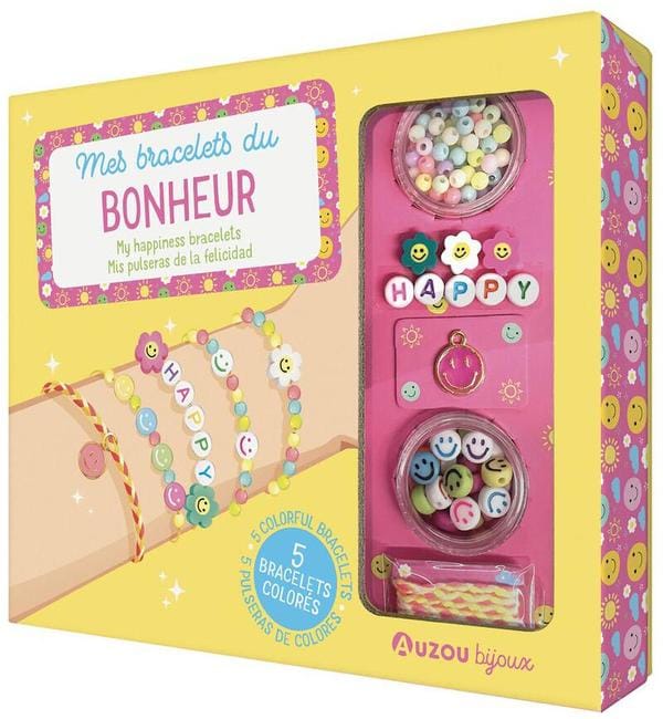 Mes bracelets du bonheur - Auzou bijoux