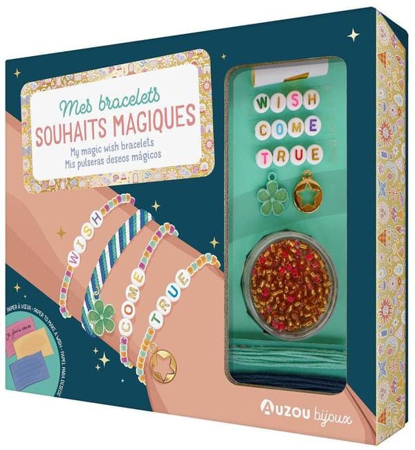 Mes bracelets souhaits magiques - Auzou bijoux