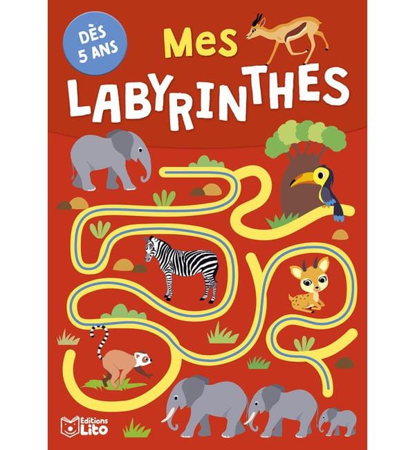 Mes labyrinthes dès 5 ans