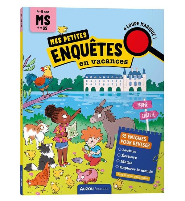 Mes petites enquêtes en vacances de la MS à la GS