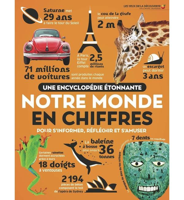 Notre monde en chiffres. Pour s'informer, réfléchir et s'amuser - Une encyclopédie étonnante