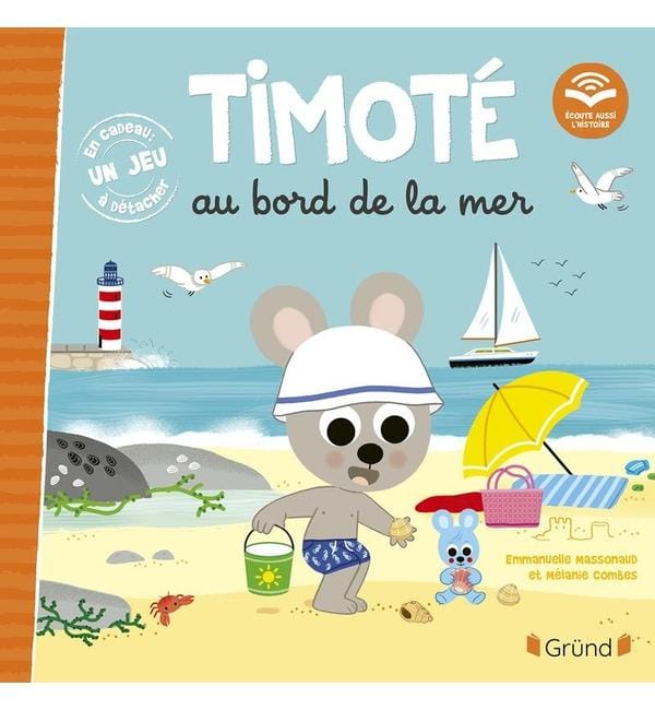 Timoté au bord de la mer