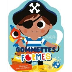 Gommettes formes : L'aventure de petit pirate