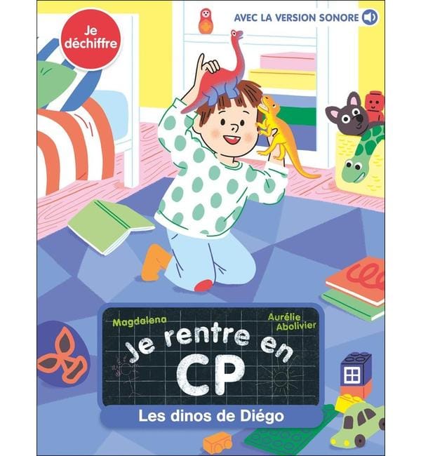 Je rentre en CP Tome 33 - Les dinos de Diego