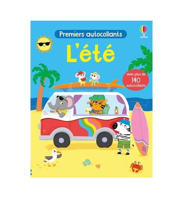 L'été. Avec plus de 140 autocollants