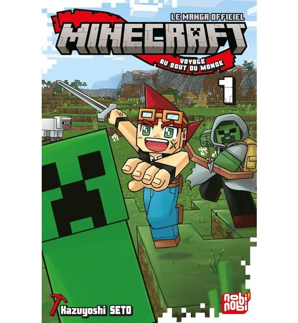 Minecraft, le manga officiel : voyage au bout du monde. Vol. 1
