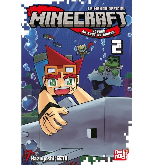 Minecraft, le manga officiel : voyage au bout du monde. Vol. 2