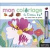 Mon coloriage à l'eau - Les petites bêtes du jardin. Avec 1 pinceau à eau