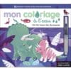 Mon coloriage à l'eau - Sur les traces des dinosaures. Avec 1 pinceau à eau