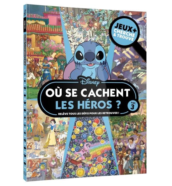 Où se cachent les héros ?. Jeux + Cherche & trouve