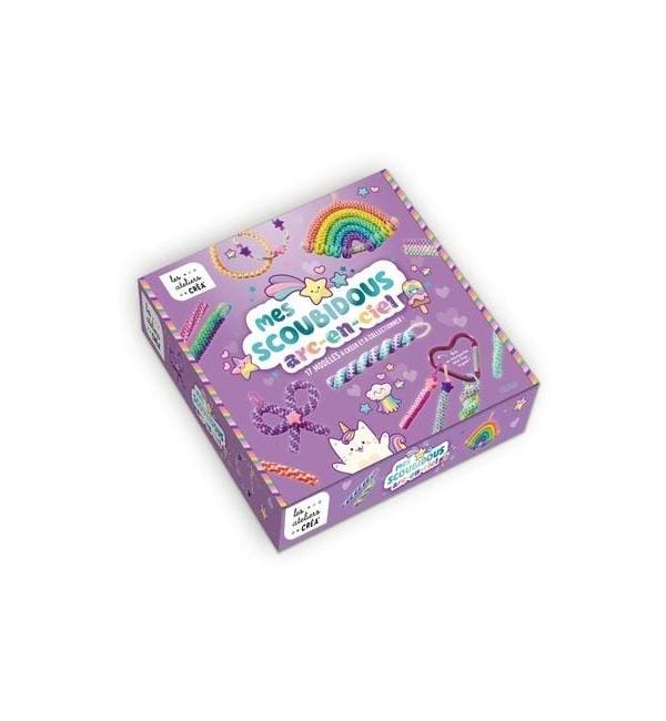 Mes scoubidous arc-en-ciel : 17 modèles à créer et à collectionner !