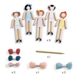5 poupées chasse-tracas Sweet Night - Do It Yourself – Image 3