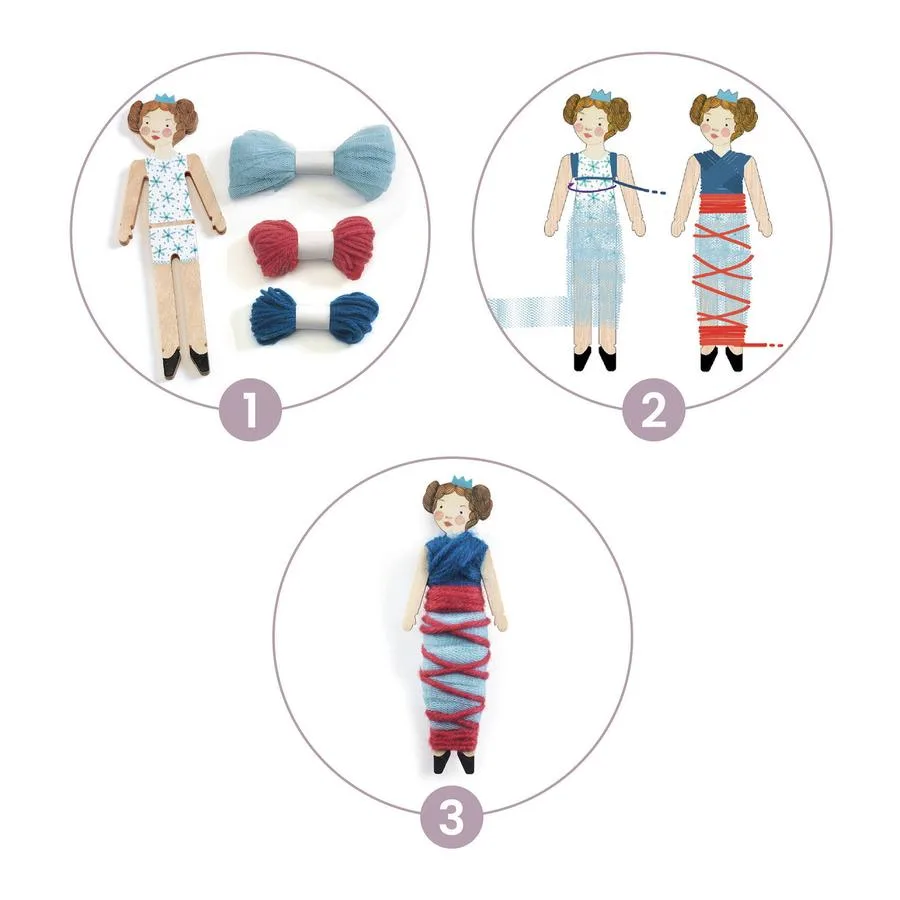 5 poupées chasse-tracas Sweet Night - Do It Yourself – Image 4