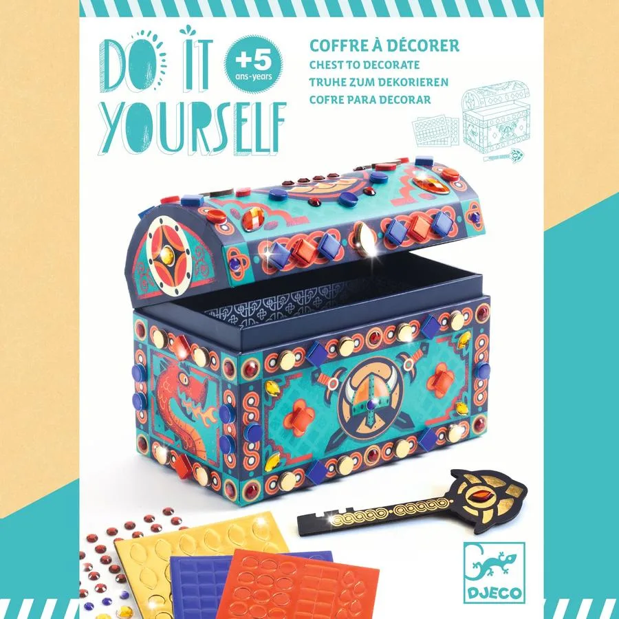 Coffre à décorer Super Trésor - Do It Yourself – Image 2