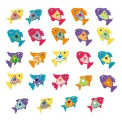Créer avec des gommettes - J'aime les poissons – Image 2