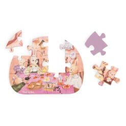 4 mini puzzles Une belle journée (4x12 pièces) Les Minouchkas – Image 7