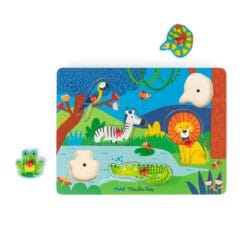 Puzzle sonore animaux en bois Les Toupitis – Image 3