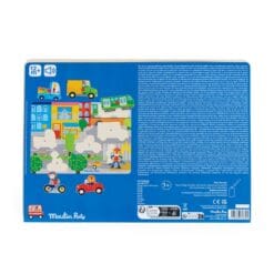 Puzzle sonore ville en bois Les Popipop – Image 4