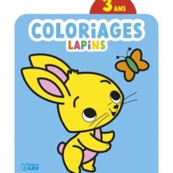 Lapins : coloriages 3 ans