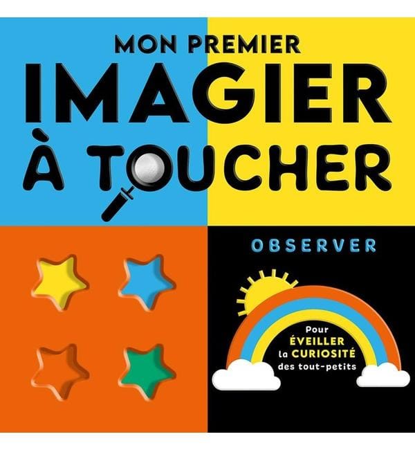 Mon premier imagier à toucher : observer