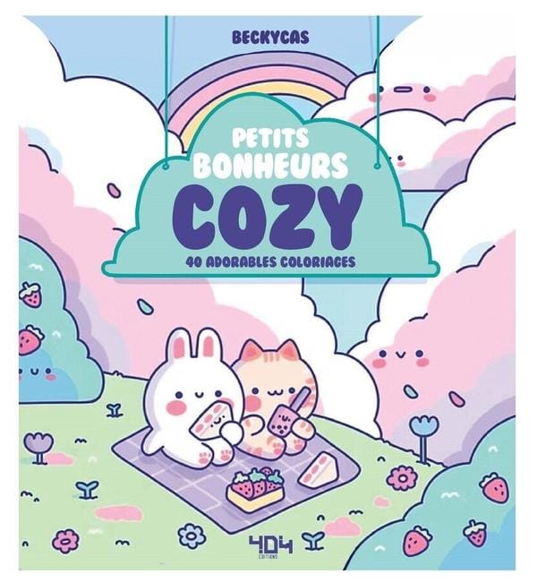 Petits bonheurs cosy : 40 adorables coloriages