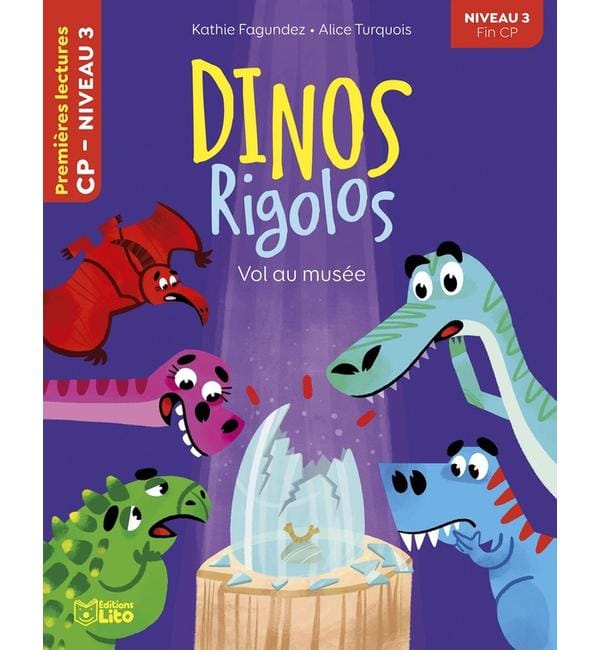 Dinos rigolos. Vol au musée