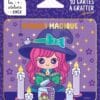 Kawaii magique : 10 cartes à gratter dorées