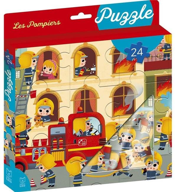 Les pompiers : puzzle