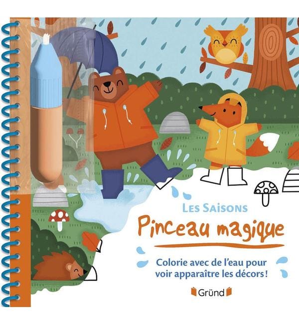 Pinceau magique : Les saisons