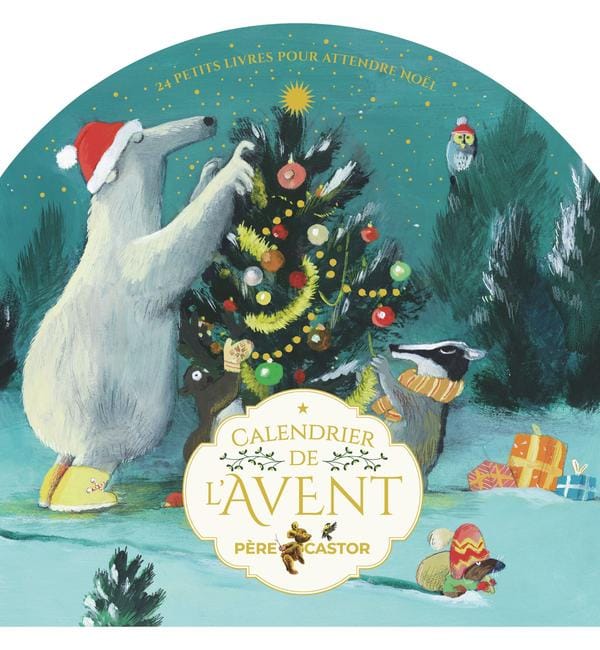 Calendrier de l'Avent Père Castor : 24 petits livres pour attendre Noël