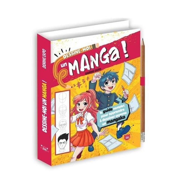 Dessine-moi un manga ! : le guide complet pour apprendre à dessiner comme un mangaka